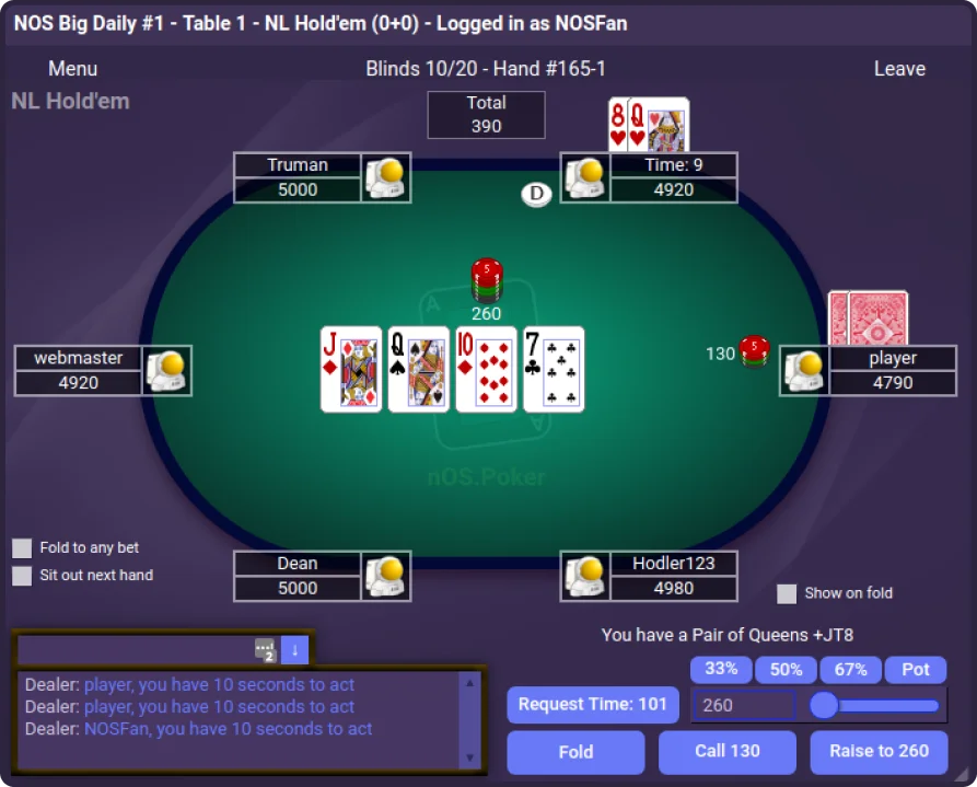 Texas Holdem gra online