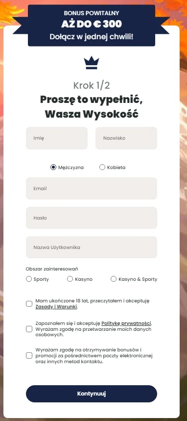 Darmowe spiny za rejestrację