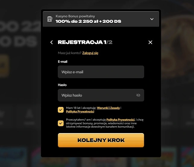 Aby skorzystać z tej oferty, wymagana jest wpłata minimum 90 PLN. Spiny przyznawane w ramach promocji są przekazywane na specjalnie wybranym automacie, który ma określoną minimalną wartość zakładu.