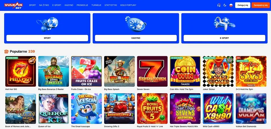 Strona główna Vulkan Bet Casino online